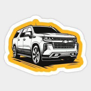 Chevy SUV Sticker